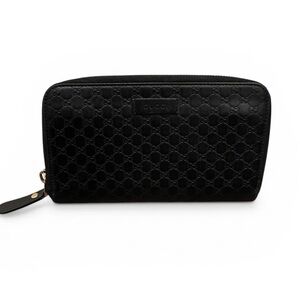 Gucci Microguccissima Zip Around Wallet